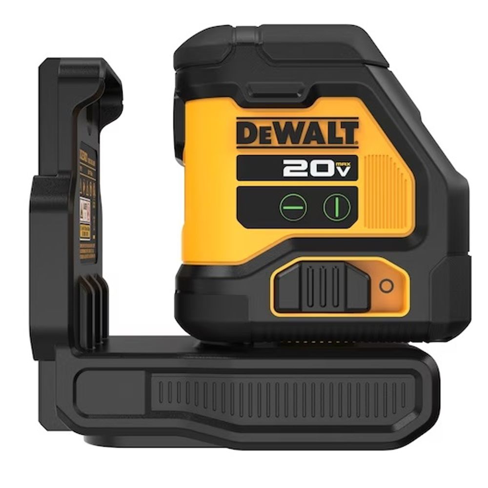 DeWalt Niveau laser 20V Max à faisceau vert en croix (DCLE34021B