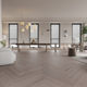 Engineered Hardwood American Oak Herringbone Silver Stone Herringbone Character 5" - 3/4" (20.99 sqft/box)