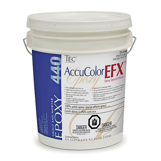 AccuColor EFX Epoxy Special Effects Grout Part B & C - 2.67 L