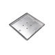 Grille de drain S-DRY DCT carrelable Acier inoxydable 3-3/4" x 3-3/4"
