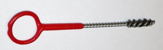 Sales - Brosse métallique de nettoyage Rouge - 5 mm