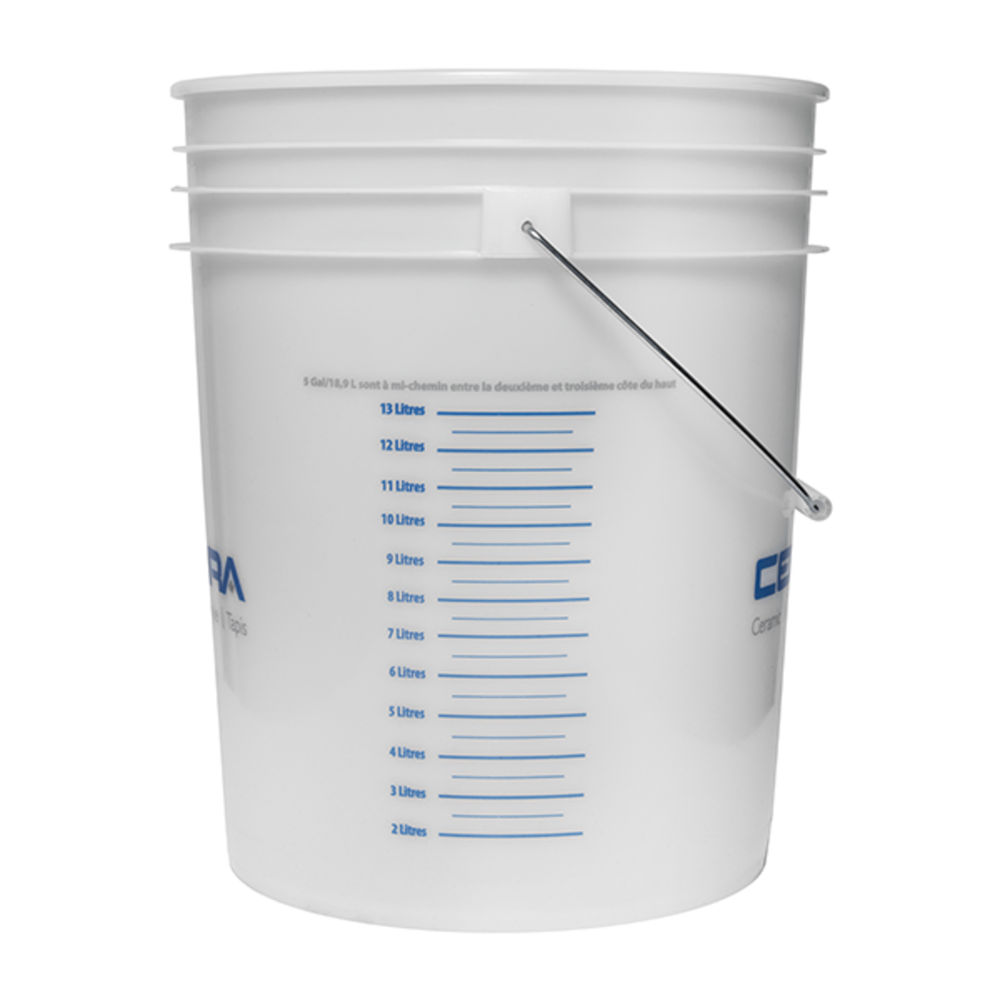 Clear 5 on sale gallon bucket