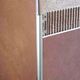 Wall Tile Edge Trim Roundjolly Anodized Aluminum Silver 3/8" (10 mm) x 106-5/16"