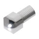 Tile Molding 90° Inside Corner Roundcapsule Anodized Aluminum Silver 1/2" (12.5 mm)