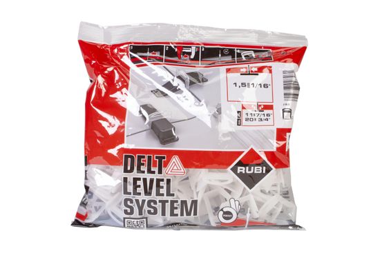 Bandes Delta Leveling System - 1.5 mm / 11-20 mm (paquet de 100)