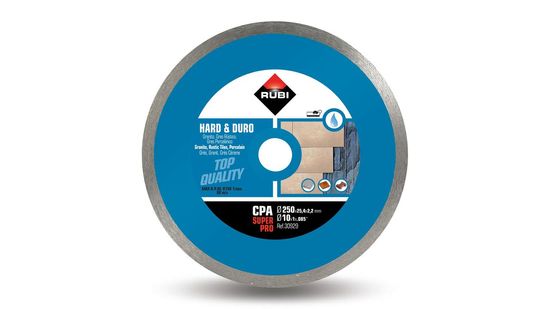 Hard Material Diamond Blade CPA-250 Continuous Superpro