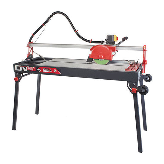 Wet Electric Tile Saw DV-200 1000 110V-60HZ