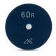 Polishing Pad Ceramica Dry with Hook & Loop Blue 60 Grit 4"