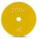 Tampon de polissage Ceramica Dry avec crochet et boucle Yellow grain 200 - 4"