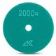 Polishing Pad Ceramica Dry with Hook & Loop Light Green 2000 Grit 4"