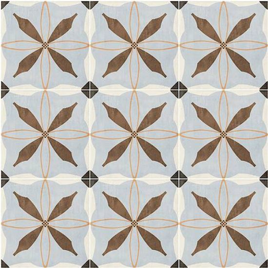 Floor Tiles Patchwork Colors 05 Matte 8" x 8" (7.51 sqft/box)