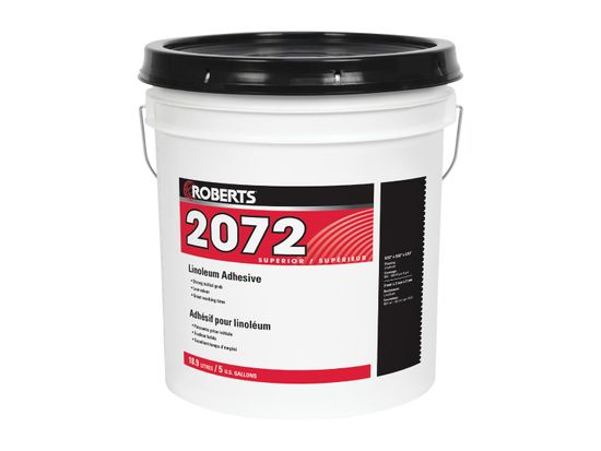 Superior Adhesive 2072 (3072) for Linoleum 5 gal