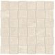 Mosaïque Mayfair Allure Ivory poli 12" x 12"