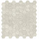 Mosaïque Mayfair Strada Ash poli 12" x 12"