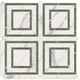 Mosaïque Mayfair Statuario Venato poli 12" x 12"
