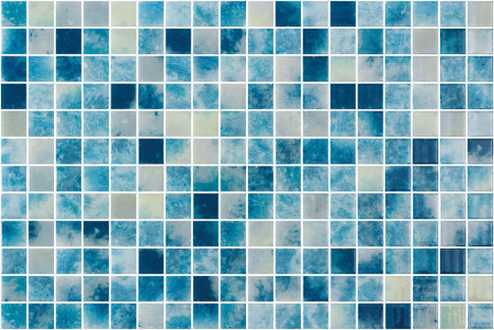 Mosaic Vanguard Bluestone blend Glossy 12" x 18"