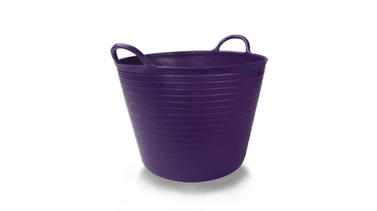 Round Bucket Flextub no.1 Polyethylene Violet 25 L