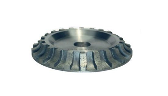 Segmented Rim Diamond Wheel for Shaping for Half Bullnose 4-3/4"