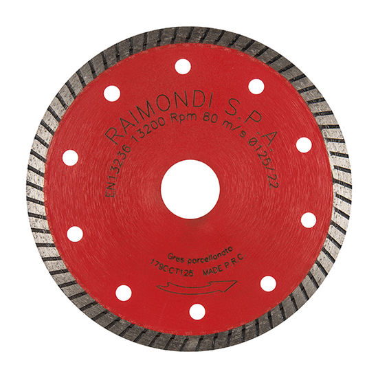 Wet & Dry Tile Saw Diamond Blade Turbo for Ceramic 4-1/2"