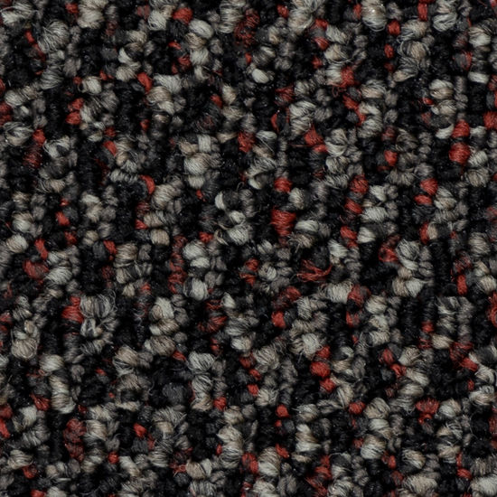 Broadloom Carpet Particle Munich Red 12' (Sold in Sqyd)