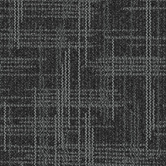 Tuiles de tapis Angula Wired Black 19-11/16" x 19-11/16"