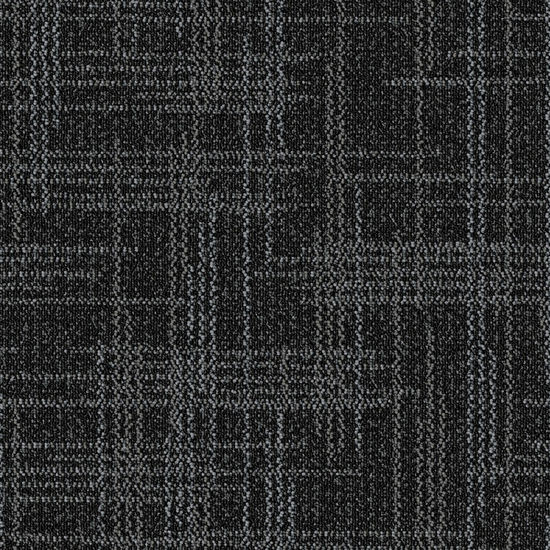 Tuiles de tapis Angula Pitch Black 19-11/16" x 19-11/16"