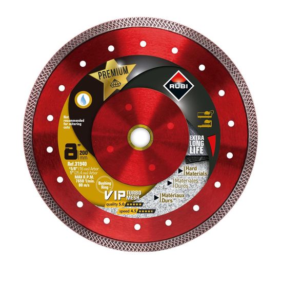 Viper Wet Diamond Blade 8"