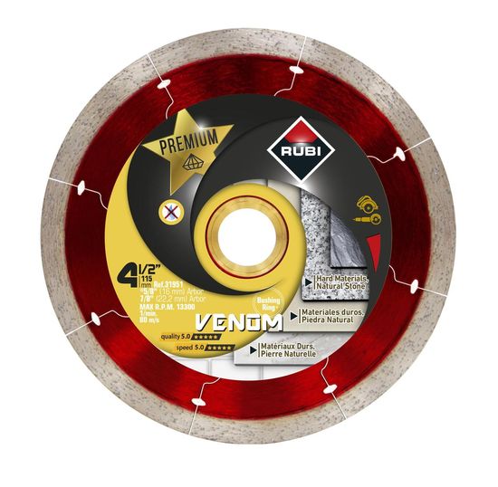 Venom Premium Diamond Blade 4 1/2"