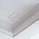 Flush Drywall Vent Luxe Satin White 8" x 8"