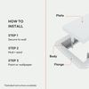Fittes Aria (DWLITBD6X10WHT) schema