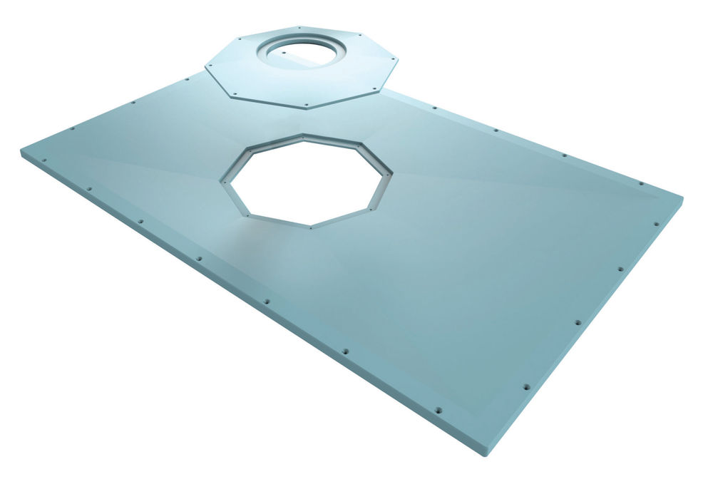 ARC - Base de douche FastDEK gris 31-1/2