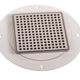 TrueDEK Classic Drains Pinhole pattern for tile - polished stainless steel
