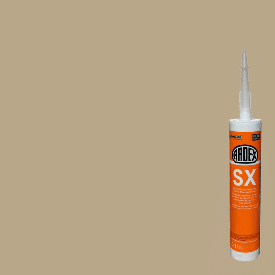 SX 100% Silicone Sealant for Tile & Stone - Vintage Linen #08 - 10.1 oz