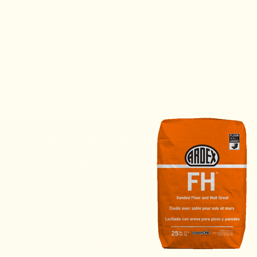 Ardex - FH Sanded Floor & Wall Grout - Polar White #01 - 25 lb