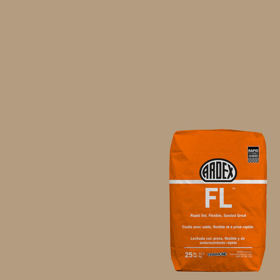 FL Rapid-Set Flexible Sanded Grout - Sahara Drift #38 - 25 lb