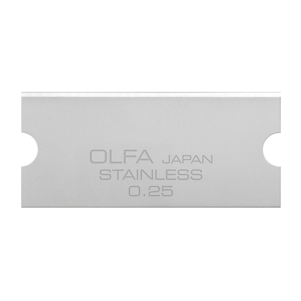 Olfa Glass Scraper Stainless Steel Blade 40mm (Pack of 6) (GSB2S/6B