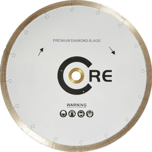 Core Abrasives - J-Slot Segmented Blade Papo-J for Porcelain 7
