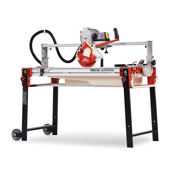 Raimondi - ZOE 150 Advanced Bridge Wet Saw | FloorBox