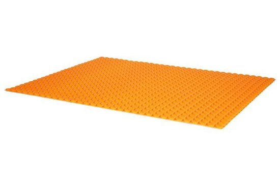 DITRA-HEAT-PS Membrane de désolidarisation autocollante en panneau pour plancher chauffant 2' 7" x 3' 3" - 5 mm (8.4 pi²)