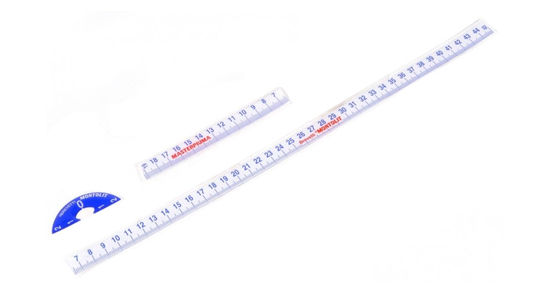Measurement Guide Stickers- graduate in metric - for P2 / P3 Cutters