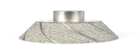 Meule Toprofile au diamant - Grain moyen 45° - 15 mm