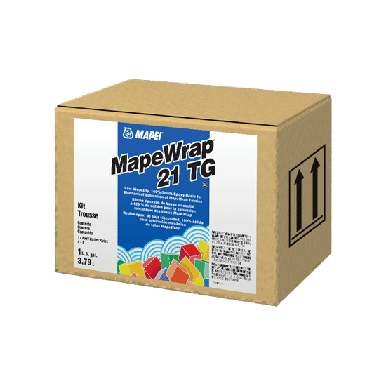 MapeWrap 21 TG Epoxy Coating Kit Part A + B 1 gal
