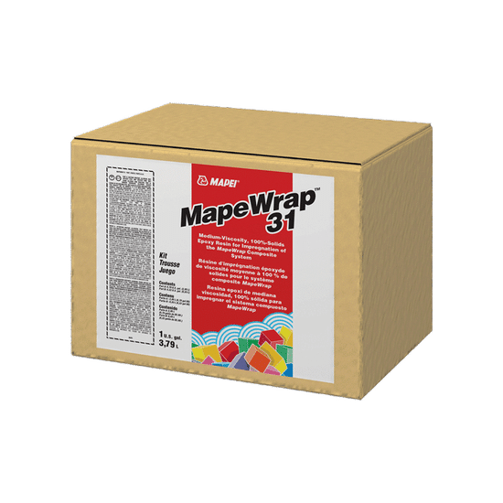 MapeWrap 31 Epoxy Coating Kit Part A + B 0.5 gal