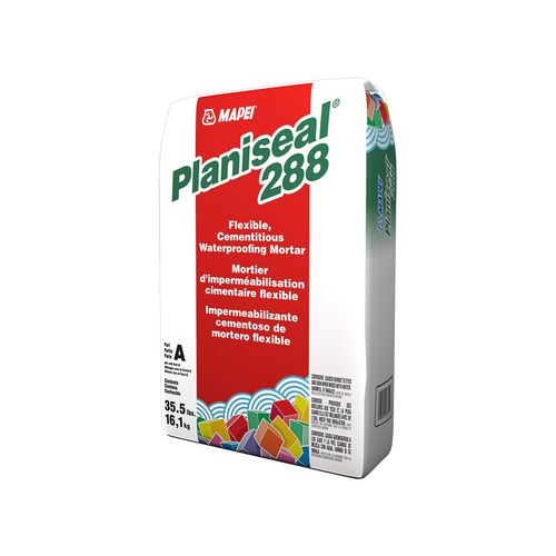Mapei - Planiseal 288 Waterproofing Mortar Part A Gray 35.5 lb ...