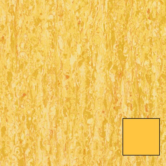 Homogeneous Vinyl Roll iQ Optima #824 Yellow Mustard 6.5' - 2 mm (Sold in Sqyd)