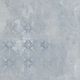 Tuiles de vinyle Alterna #D4022 Nocturnal Blue Collé au sol 16" x 16"