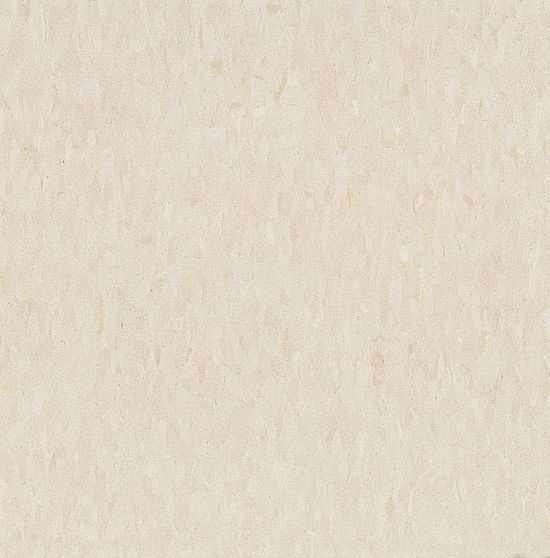 Tuiles de vinyle Standard Excelon Imperial Texture Antique White Collé au sol 12" x 12"