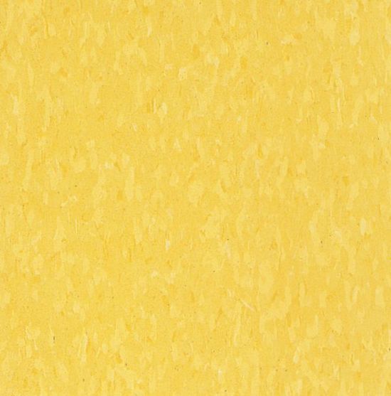 Tuiles de vinyle Standard Excelon Imperial Texture Lemon Yellow Collé au sol 12" x 12"