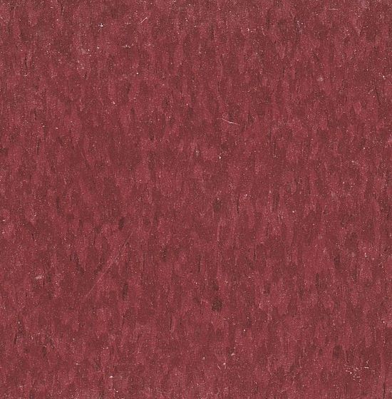 Tuiles de vinyle Standard Excelon Imperial Texture Pomegranate Red Collé au sol 12" x 12"