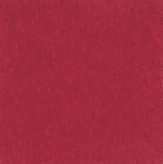 Tuile de vinyle Standard Excelon Imperial Texture Cherry Red Collé au sol 12" x 12"